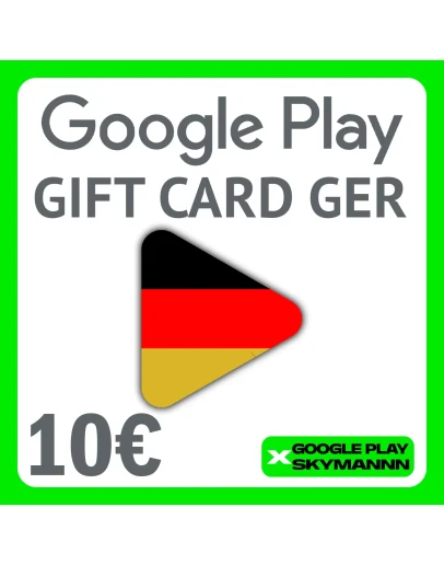 Google Play Gift Card 10 DE Германия АВТО ВЫДАЧА 24/7