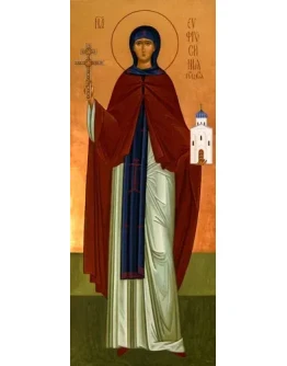 Ефросиния Полоцкая, прп_006(40х100см)