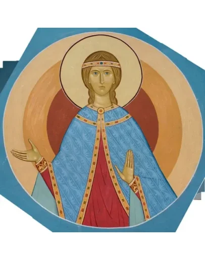 Иулиания Ольшанская, мц_003(84х84см)