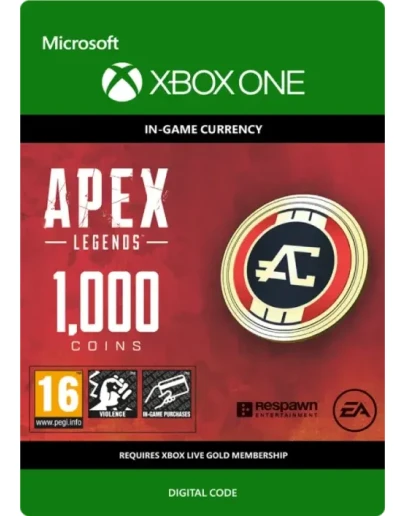 Apex Legends 1000 Coins XBOX/GLOBAL