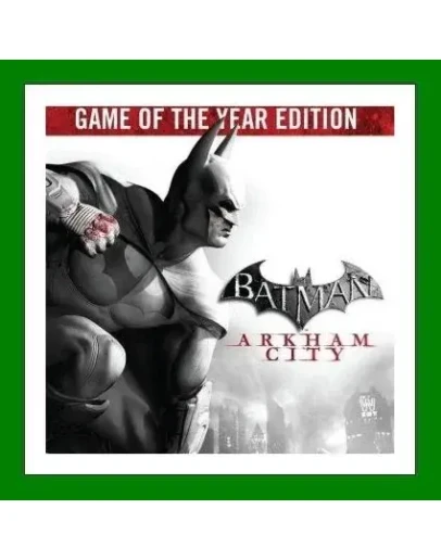 Batman Arkham City GOTYSteamАрендаOnline Batman Arkham City GOTYSteamАрендаOnline
