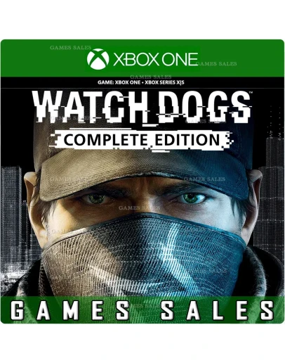 WATCH DOGS COMPLETE EDITIONXBOX ONEXSКЛЮЧ