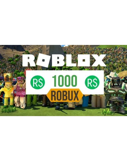 Roblox Gift Card 12.5 USD 1000 Робуксов Ключ США
