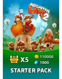Mushroom Wars 2 Starter Pack ПРОМОКОД