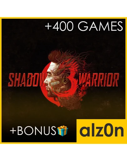 Shadow Warrior 3 Definitive Edition + 450 игр +ПОДАРОК