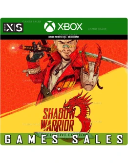 SHADOW WARRIOR 3 DEFINITIVE EDITIONXBOXКЛЮЧ