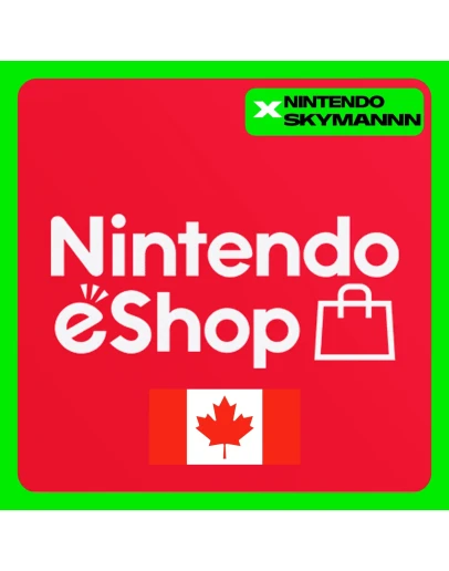 Gift Card Nintendo eShop10 - 200 CAD Канада FAST