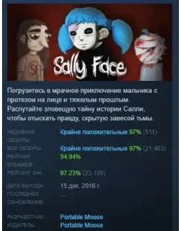 Sally Face, Episode One: Strange Neighbors STEAM РОССИЯ