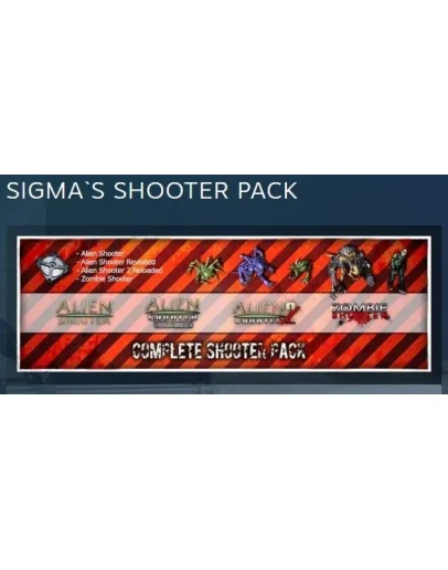 Alien Shooter Sigmas Shooter Pack STEAM GIFT РОССИЯ