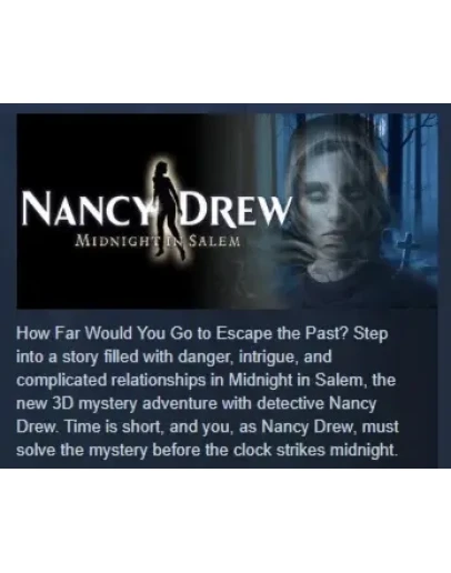 Nancy Drew: Midnight in Salem STEAM GIFT РОССИЯ