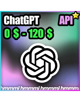 ChatGPT OpenAi GPT o1 API 0 - 120 API Кредиты 3.5