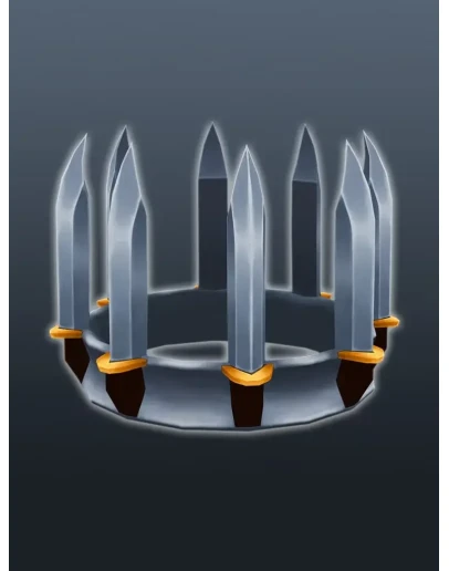 Roblox keyKnife Crown - Murder Mystery 2