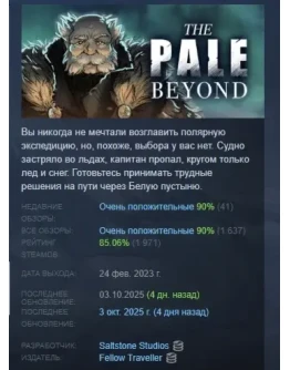 The Pale Beyond АВТОДОСТАВКА STEAM GIFT РОССИЯ