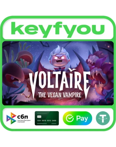 Voltaire: The Vegan Vampire / STEAM GLOBAL КЛЮЧ Voltaire: The Vegan Vampire / STEAM GLOBAL КЛЮЧ