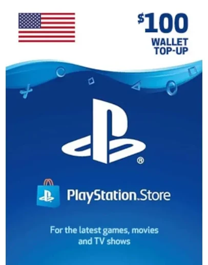 PSN USA карта пополнения на 100 USD (USA)