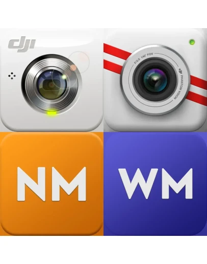 DJI FC40 + DJI VISION + WM NM Assistant iPhone ios