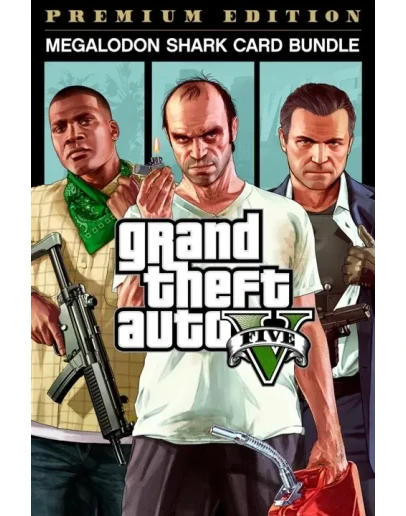 Grand Theft Auto V Premium + Мегалодон Xbox активация