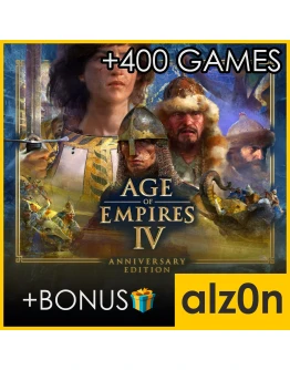 Age of Empires IV Anniversary Ed. + 450 игр + ПОДАРОК Age of Empires IV Anniversary Ed. + 450 игр + ПОДАРОК