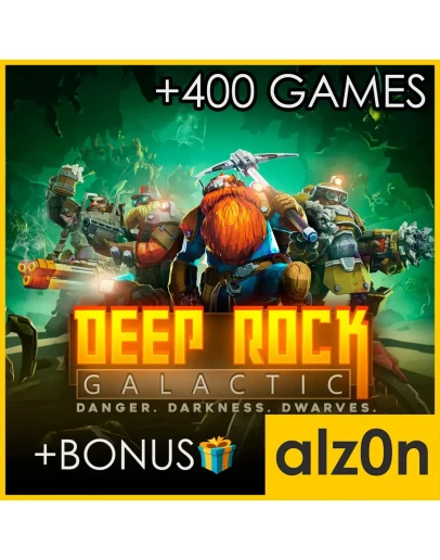 Deep Rock Galactic + 450 игр + ПОДАРОКПКGAME PASS