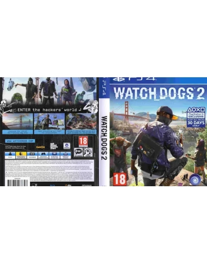 Watch Dogs 2 (PS4/PS5/ENG) Аренда 7 дней
