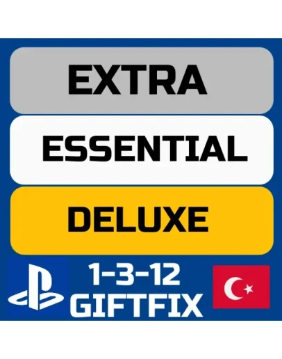 PS PLUS ESSENTIAL EXTRA DELUXE EA ОТ 1 МЕС. ТУРЦИЯ