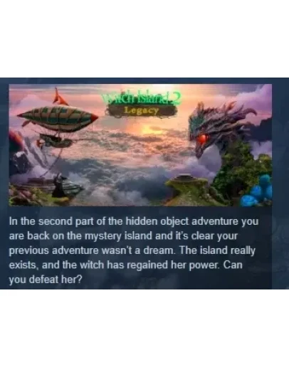 Legacy - Witch Island 2 STEAM KEY REGION FREE GLOBAL
