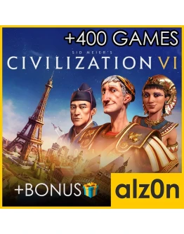 Sid Meiers Civilization VI + 450 игр + ПОДАРОКПК