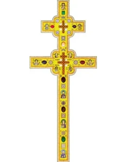 Крест Евфросинии Полоцкой_002(29х70см)слои-каналы