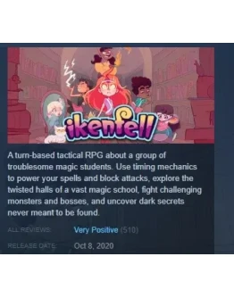 Ikenfell STEAM KEY РФ+СНГ ЛИЦЕНЗИЯ СТИМ КЛЮЧ Ikenfell STEAM KEY РФ+СНГ ЛИЦЕНЗИЯ СТИМ КЛЮЧ