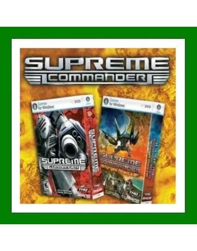 Supreme Commander + Forged AllianceSteamАренда