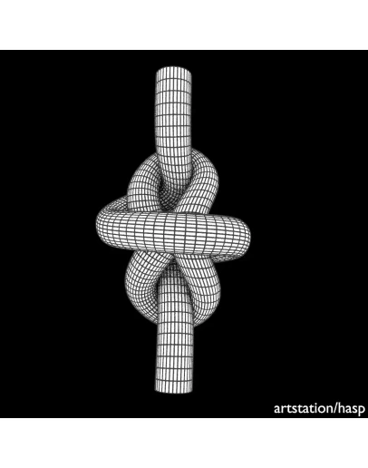 abok 585 knot 3d model