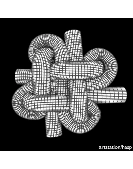 abok 812, 587 knot 3d model