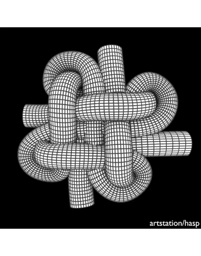 abok 812, 587 knot 3d model