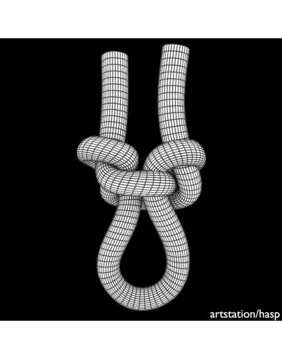abok 1061 knot 3d model