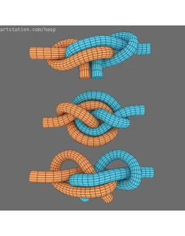 abok 1408 knot 3d model