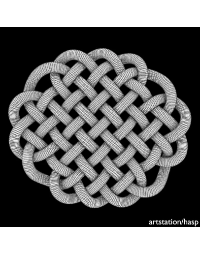 abok 2334 knot 3d model