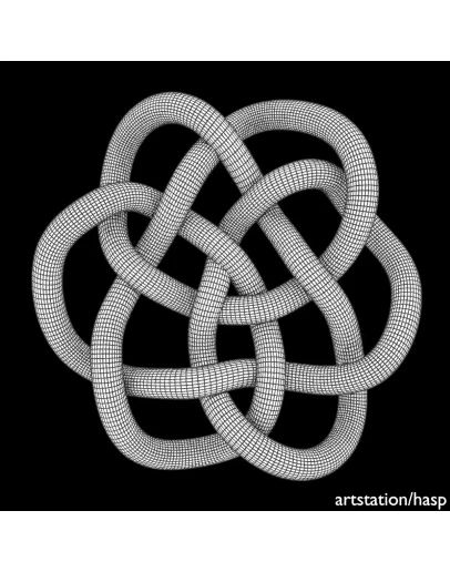 abok 2360 knot 3d model