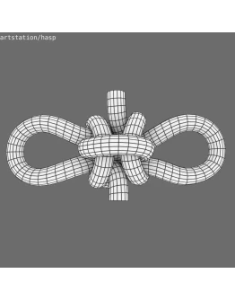 abok 2430 knot 3d model