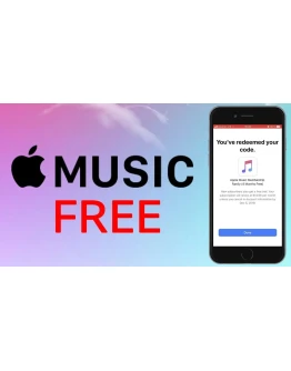 APPLE MUSIC КОД ДО 3-Х МЕСЯЦЕВ (только для жителей США)