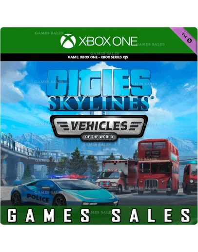 CITIES: SKYLINES - VEHICLES OF THE WORLDXBOXКЛЮЧ