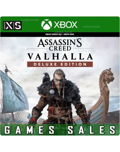 ASSASSIN'S CREED VALHALLA DELUXE EDITIONXBOXКЛЮЧ ASSASSIN'S CREED VALHALLA DELUXE EDITIONXBOXКЛЮЧ