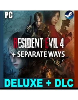 RESIDENT EVIL 4REMAKEDELUXE + DLCSTEAM АККАУНТ
