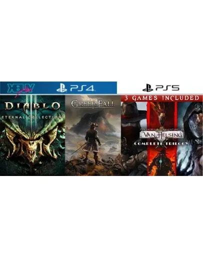 Van Helsing / DIABLO 3 / GreedFall PS4 PS5 активация