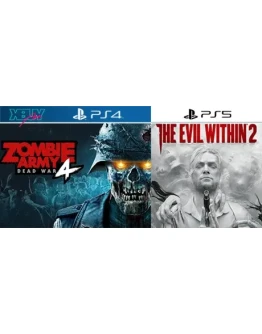 The Evil Within 2 / Zombie Army 4 PS4 PS5 активация