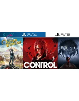 The Outer Worlds / Prey / Control PS4 PS5 П3 актив