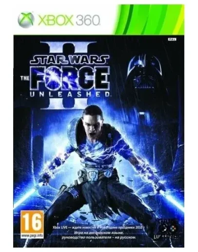 Активация Star Wars: The Force Unleashed II (Xbox)
