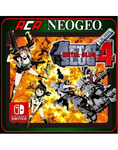 ACA NeoGeo: Metal Slug 4 Nintendo Switch