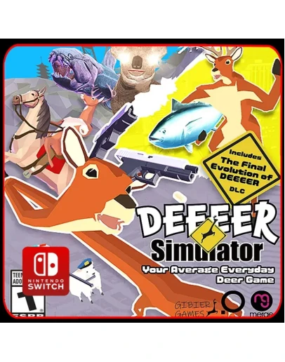 DEEEER Simulator Your Average Everyday Deer Game Switch