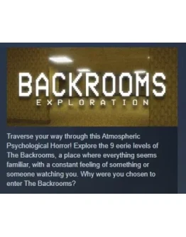 Backrooms Exploration АВТОДОСТАВКА STEAM РОССИЯ