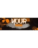 Psd-шаблон баннер (шапки) для Twitch Smile Psd-шаблон баннер (шапки) для Twitch Smile